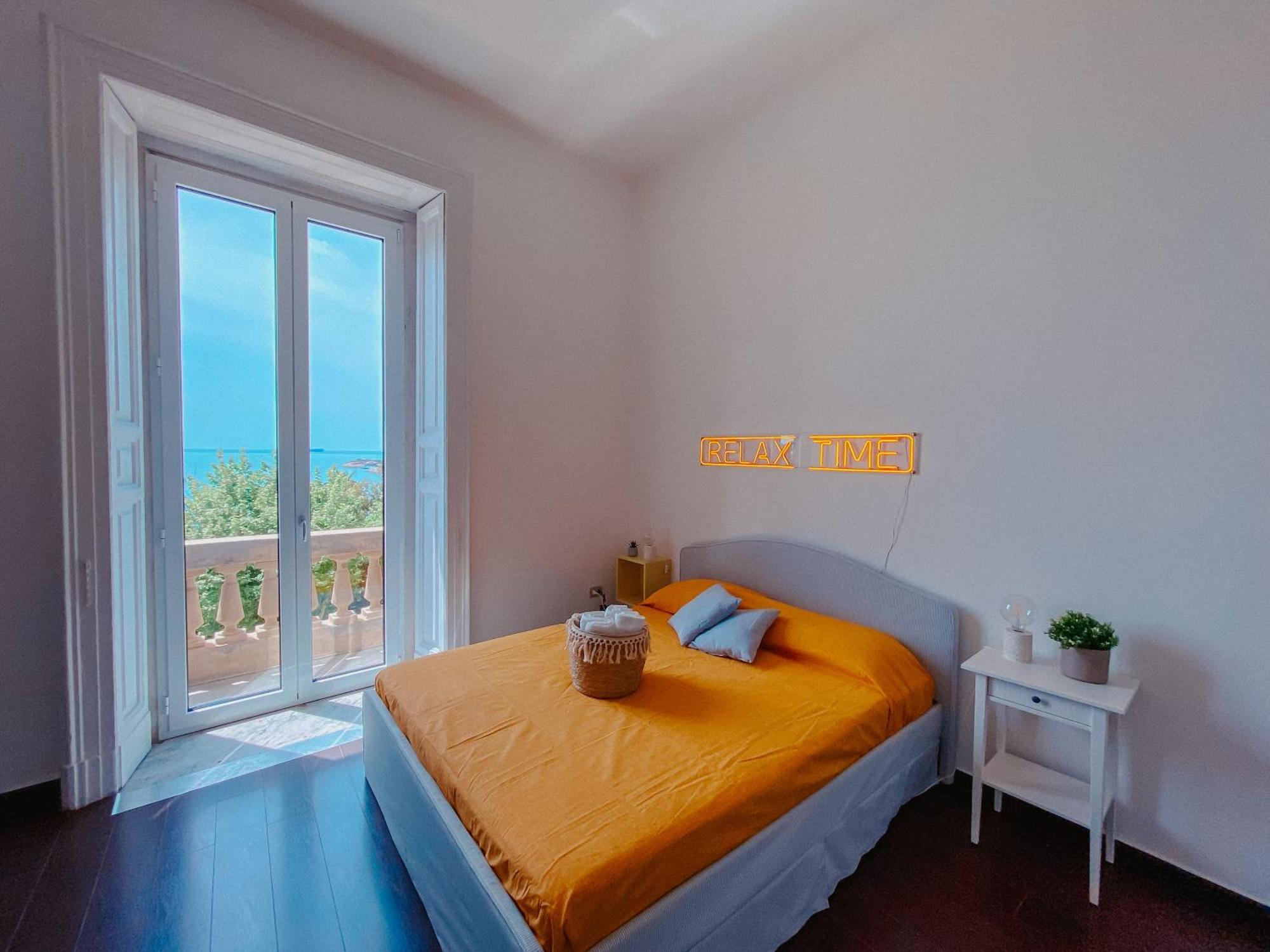 Blue Sea View Apartment Salerno Exterior foto